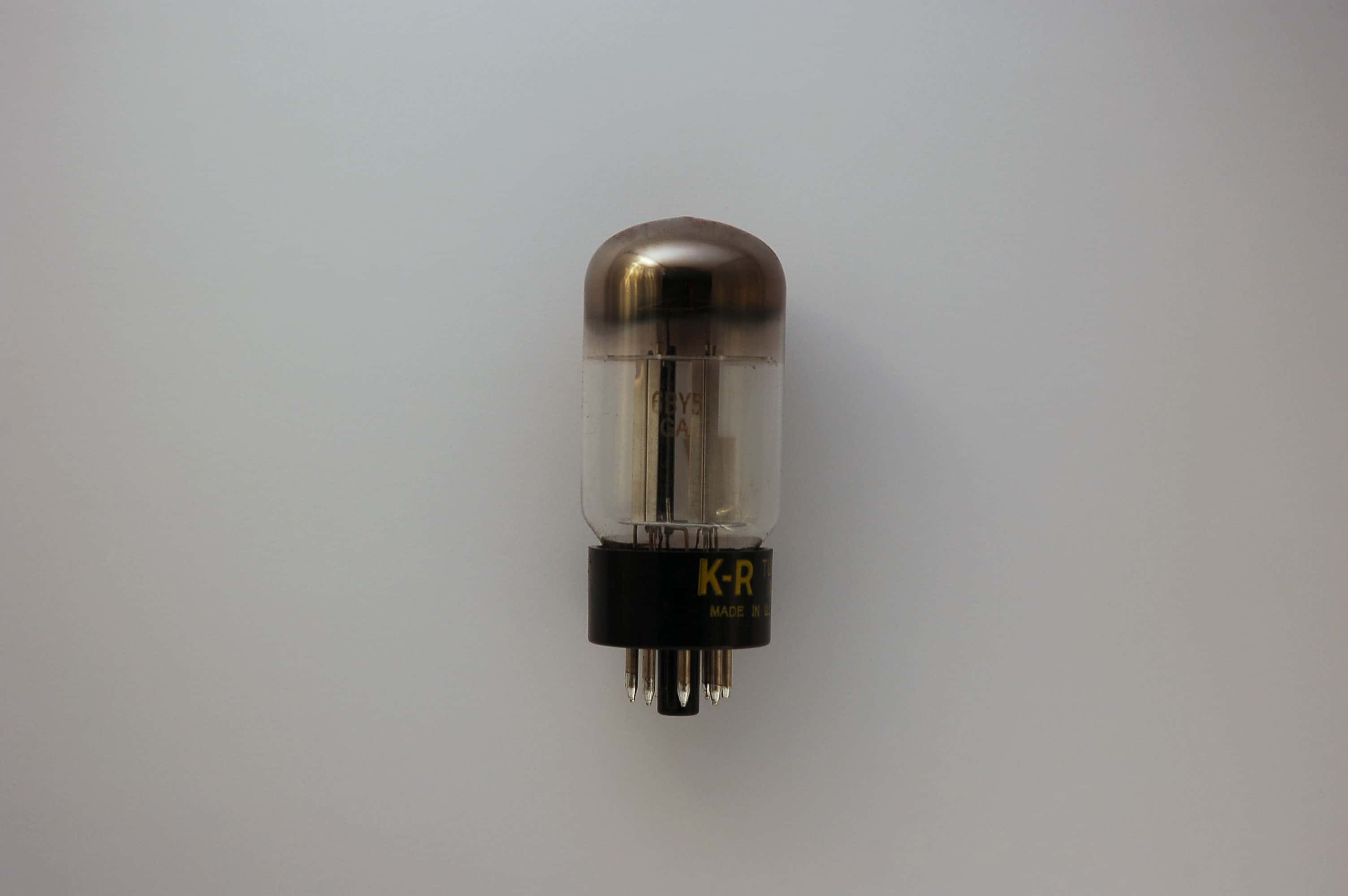 6BY5 half wave rectifier