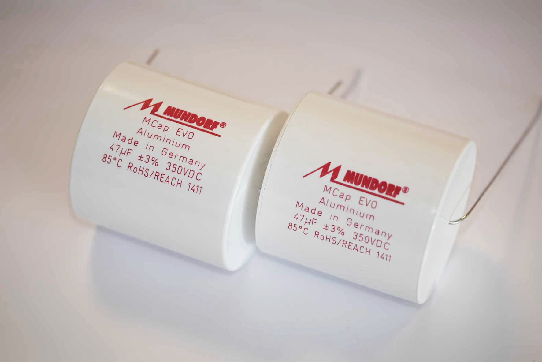 Filmcap 47uF/350V 50x50mm Mundorf MCAP EVO AL