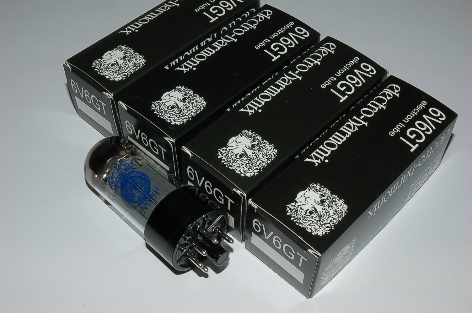 6V6GT EH Quad Electro Harmonix Röhren BTB matched Quartett