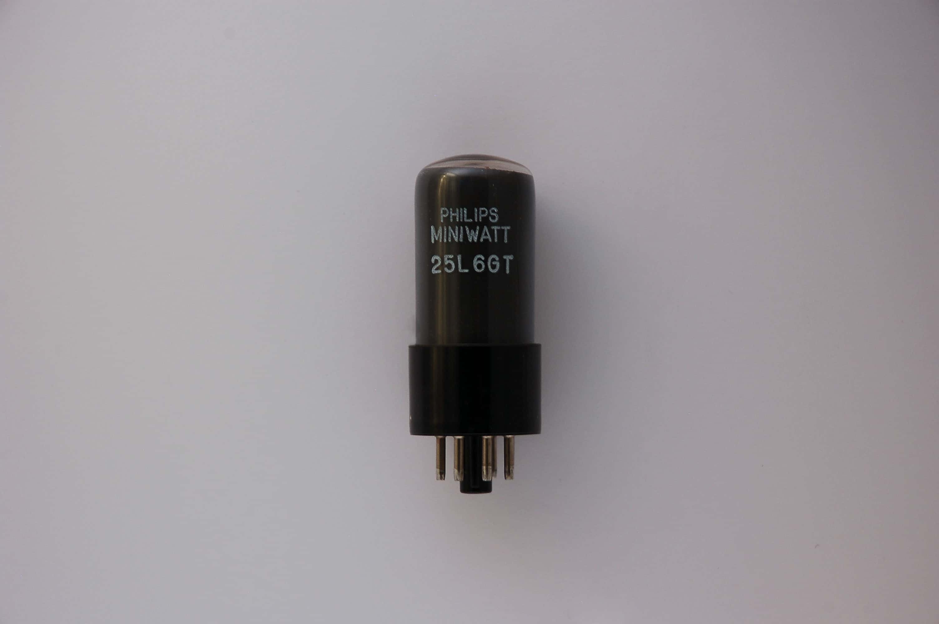 25L6GT Röhre = 6046 Endpentode Oktal Uf 25V