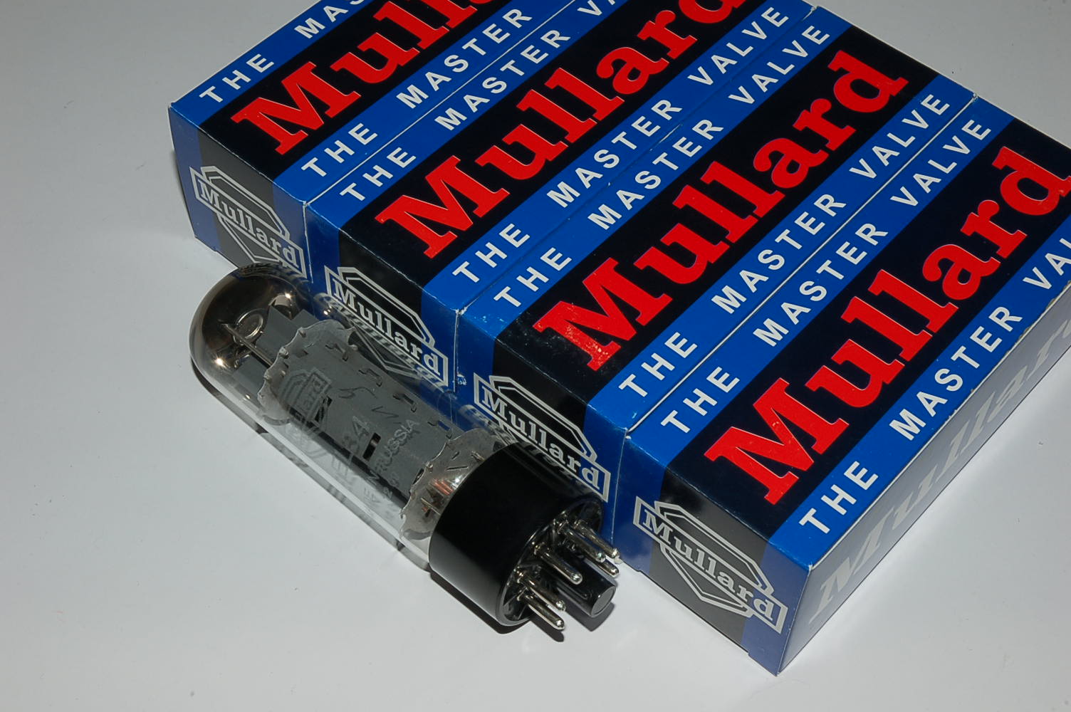 EL34 Mullard Quad RUSSIA tubes - BTB Elektronik