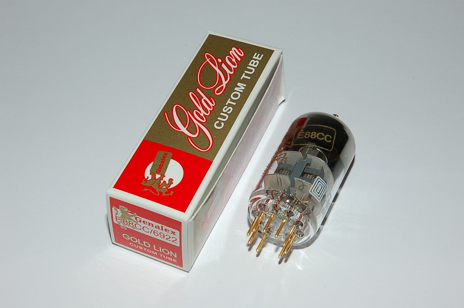 E88CC Genalex 6922 GoldLion V1+low mic+lownoise Röhren Set