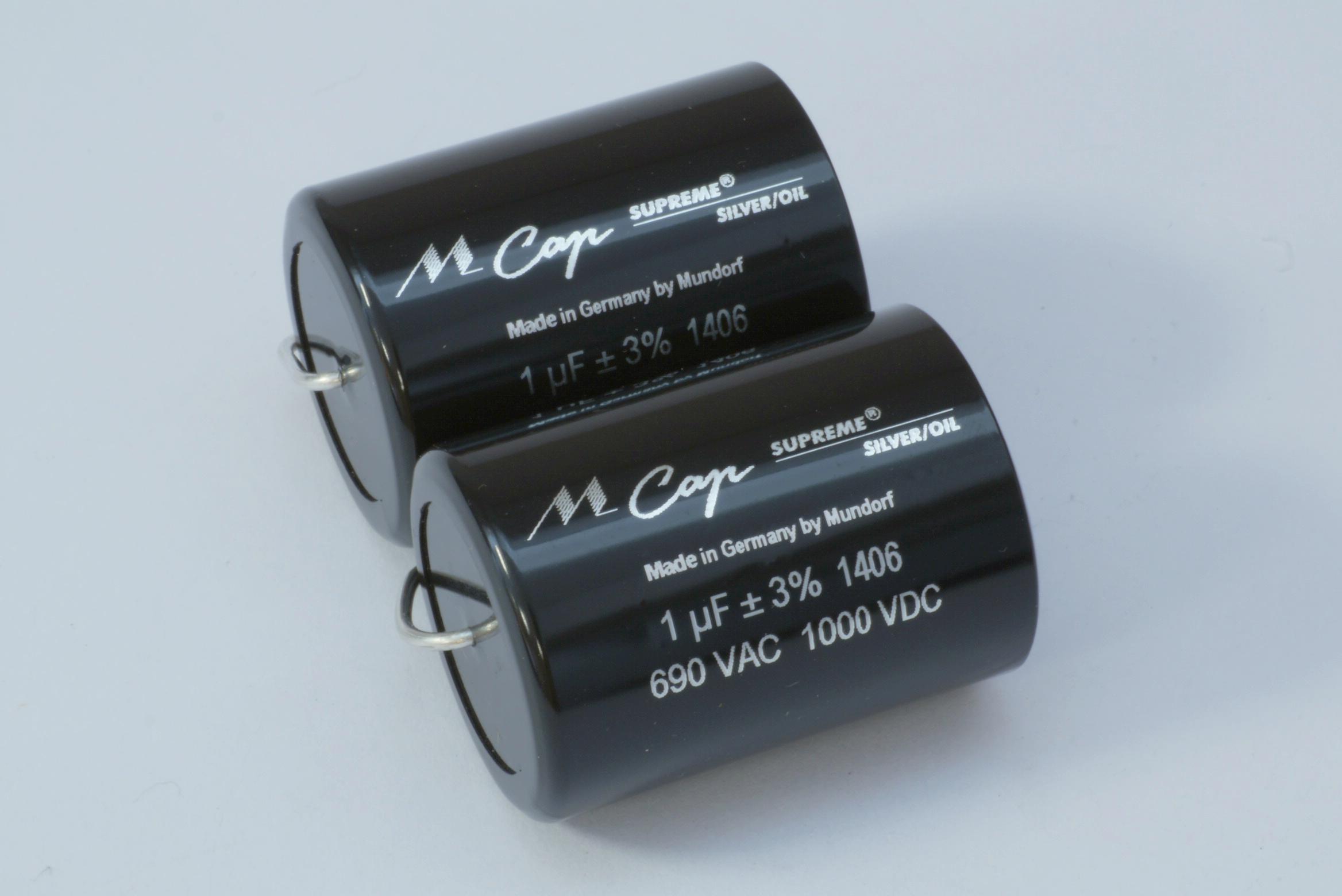 Filmcap 1,0uF/1000V  31x42mm Mundorf MCAP Supreme SilverOil