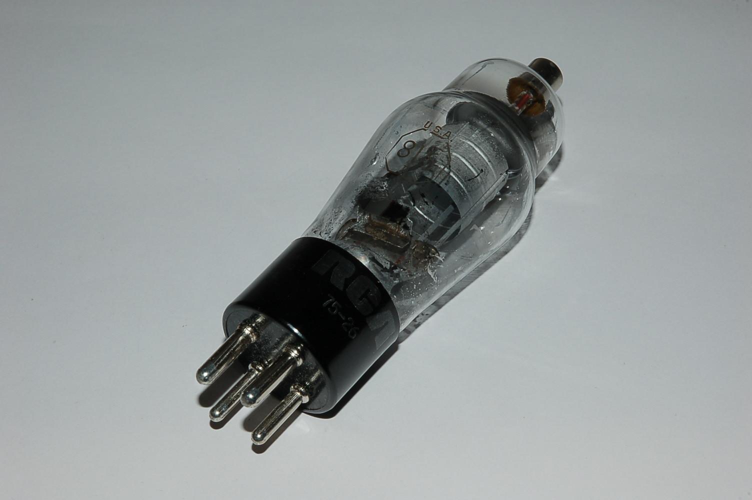816 Quecksilber Gleichrichter single wave rectifier