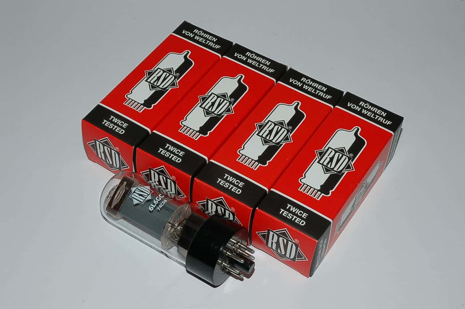 6L6GC 6P3S RSD Quad Röhren BTB matched Quartett